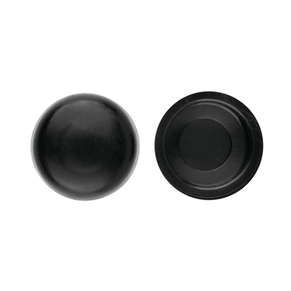 TP-CR N [CP] Tapones de PVC para tornillos DIN-7504-N y DIN-7981. Negro